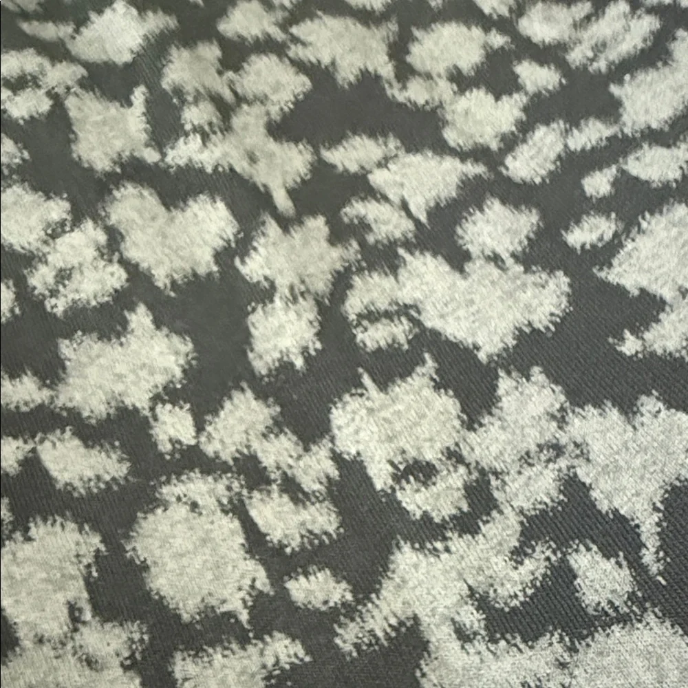 All Saints Gray and Black Patterned Tee - Picture 3 of 3
